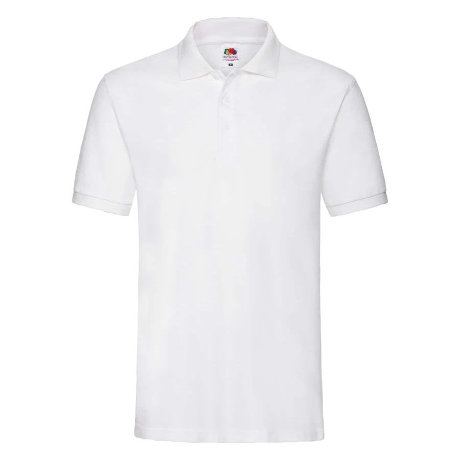 Fruit Of The Loom Polo krekliņš Premium - Balts