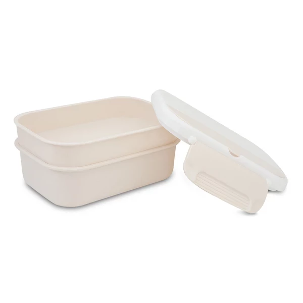 Healthyway pusdienu trauks - bēšs