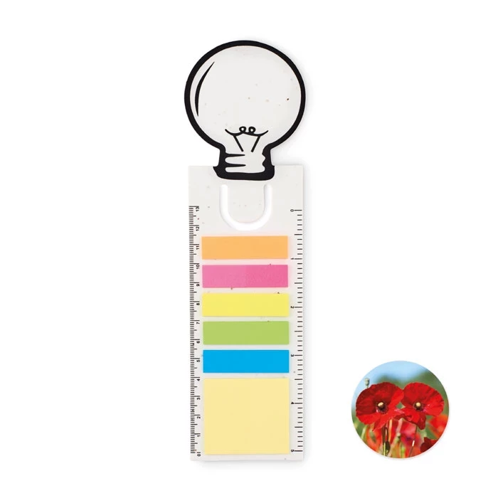 Sēklu grāmatzīme - IDEA SEED - balta