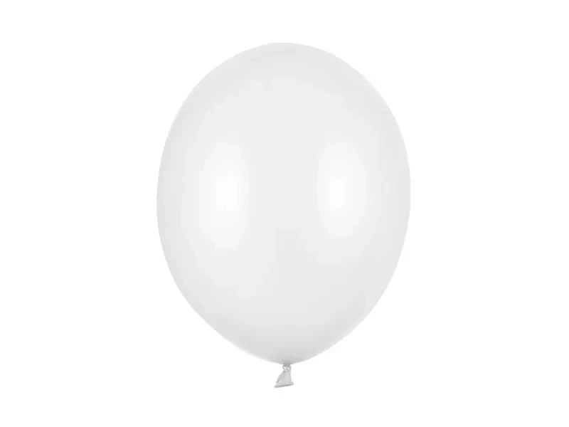 Metalizēts balons 30cm - Balts