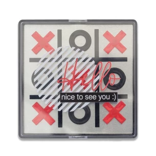 Magnētiskā tic-tac-toe spēle - Melna