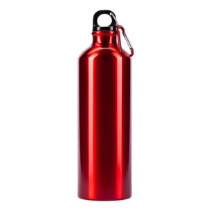 Easy Tripper 800 ml alumīnija pudele - Sarkana