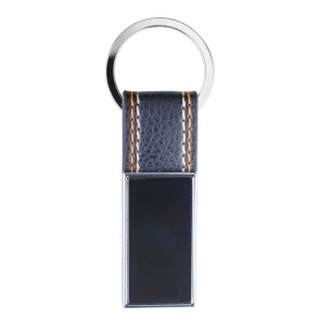 Atslēgu piekariņš no džinsa - Sudraba