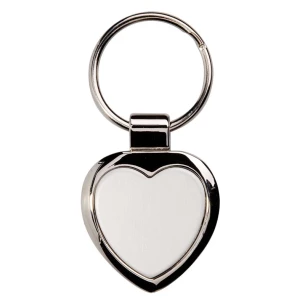 Stout Heart metāla atslēgu piekariņš - sudraba krāsā