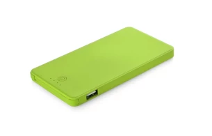 Power banka VIVID 4000 mAh - spilgti zaļa