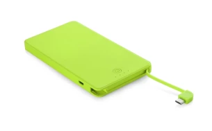 Power banka VIVID 4000 mAh - spilgti zaļa
