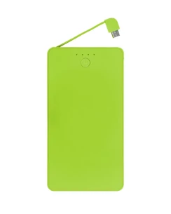 Power banka VIVID 4000 mAh - spilgti zaļa
