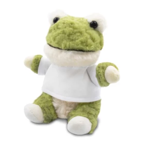 Plīša pūkains Ponddie Frog - zaļš