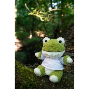 Plīša pūkains Ponddie Frog - zaļš