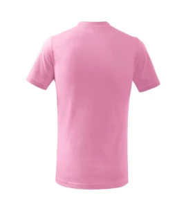 Bērnu T-krekls Basic - Gaiši rozā