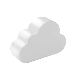 Antistresa mākonis - CLOUDY - balts