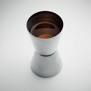 Tērauda bārmeņa mērglāze - FRIZEN - matēts sudrabs