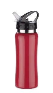 PATRO Tērauda bidons 600 ml - Sarkans