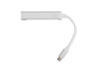 USB HUB sadalītājs - ROSKO - Sudraba krāsā