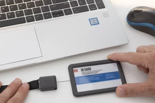 BINO ID karšu futrālis - melns