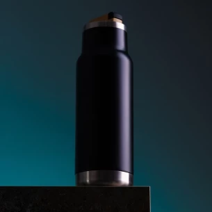 Horten 530 ml termo pudele - Melna