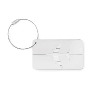 FLY TAG bagāžas birka - sudraba matēta