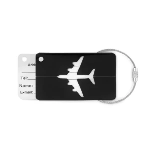 FLY TAG bagāžas birka - Melna