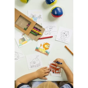 Krāsojamo krāsu komplekts, krītiņi | Hadley - neitrāls