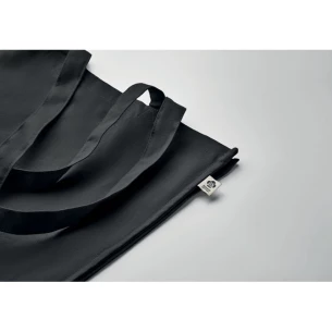 BENTE COLOUR organiskās kokvilnas soma - Melna