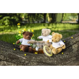Plīša lācis Siddy Honey - gaiši brūns