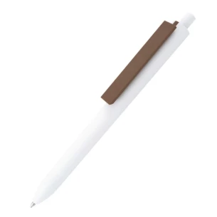 Lodīšu pildspalva Comet White - Brūna