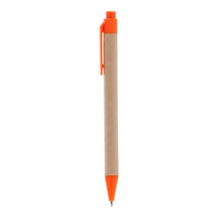 Eco3 piezīmju blociņš ar pildspalvu - oranžs