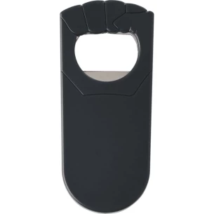 Plastmasas atveramais rokturis ar roku - melns
