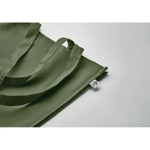 BENTE COLOUR organiskās kokvilnas maisiņš - Zaļš