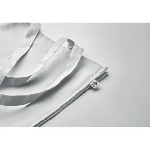 BENTE COLOUR organiskās kokvilnas soma - balta