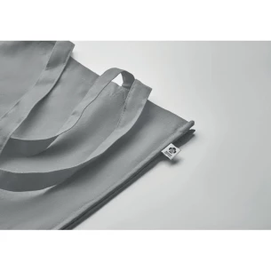 BENTE COLOUR organiskās kokvilnas maisiņš - Pelēks