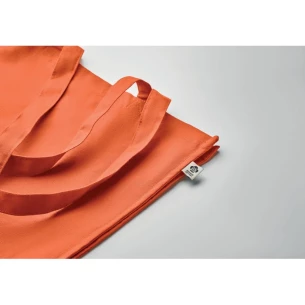 BENTE COLOUR organiskās kokvilnas maisiņš - oranžs