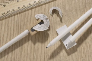 OLOV papīra zīmulis - Balts