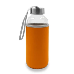 Stikla pudele „Bob“ 420 ml – oranža