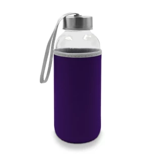 Stikla pudele 420 ml „Bob“ – violeta