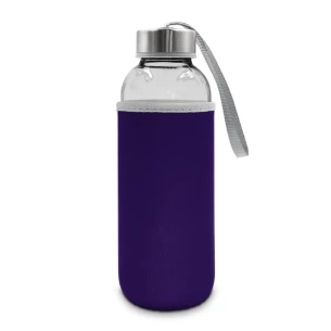 Stikla pudele 420 ml „Bob“ – violeta