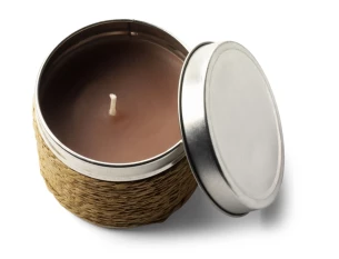 Rituals aromātiskā svece – gaiši brūna