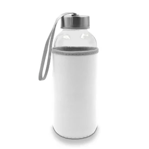 Stikla pudele 420 ml „Bob“ – balta