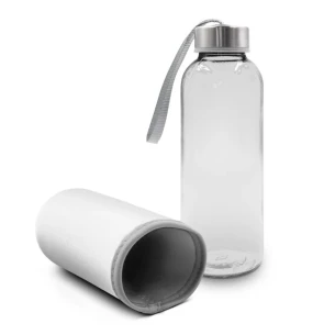 Stikla pudele 420 ml „Bob“ – balta