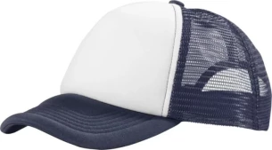 Trucker cepure - Tumši zila/balta