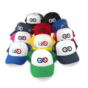 Trucker cepure - Sarkana/balta