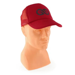 Trucker cepure - Sarkana/balta