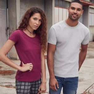 T-krekls Ringspun Premium - Pelēks