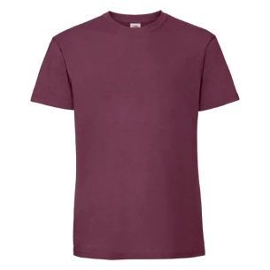 T-krekls Ringspun Premium - Burgundietis