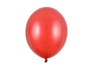 Metalizēts balons 30cm - Sarkans