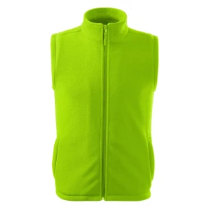 Unisex flīsa veste - Laima zaļā krāsā