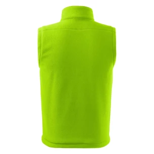Unisex flīsa veste - Laima zaļā krāsā