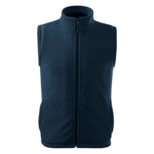 Unisex vilnas veste - tumši zila
