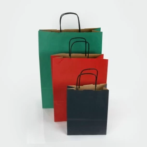 Dāvanu maisiņš A4 Color bag - melns