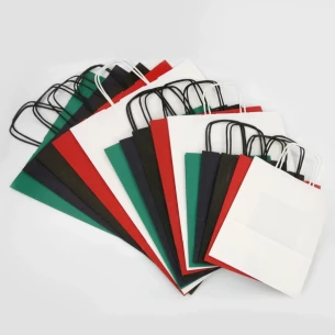 Dāvanu maisiņš A4 Color bag - melns
